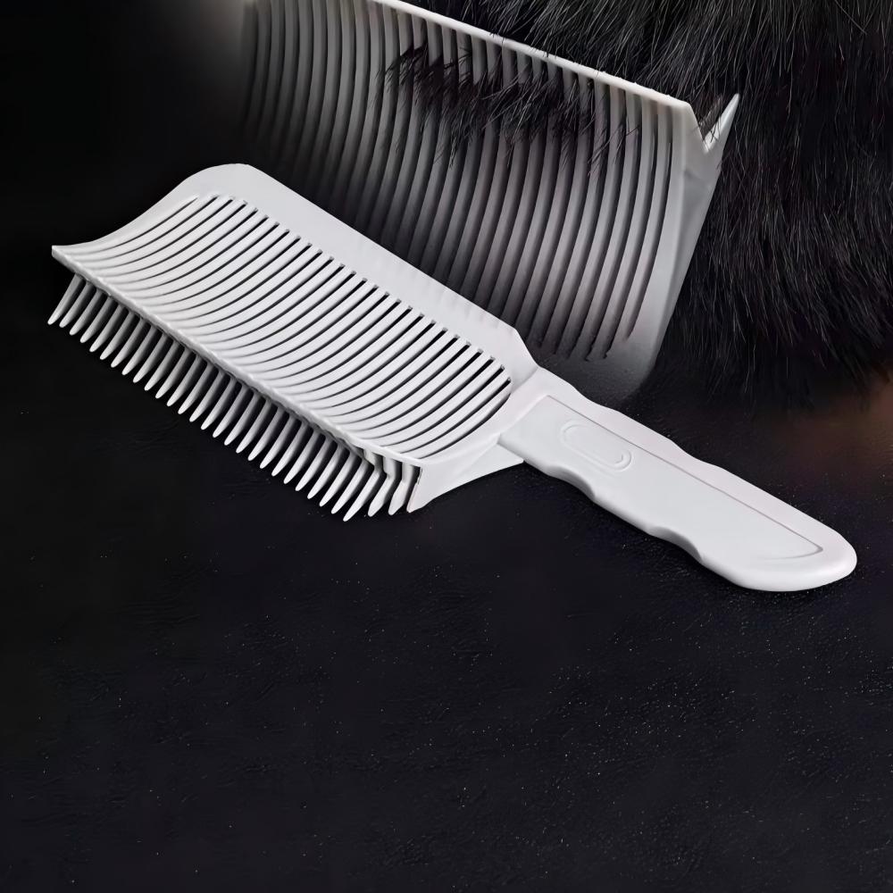 Men'S Grooming Hair - مشط تمويه الشعر الاحترافي للحلاقين، مشط