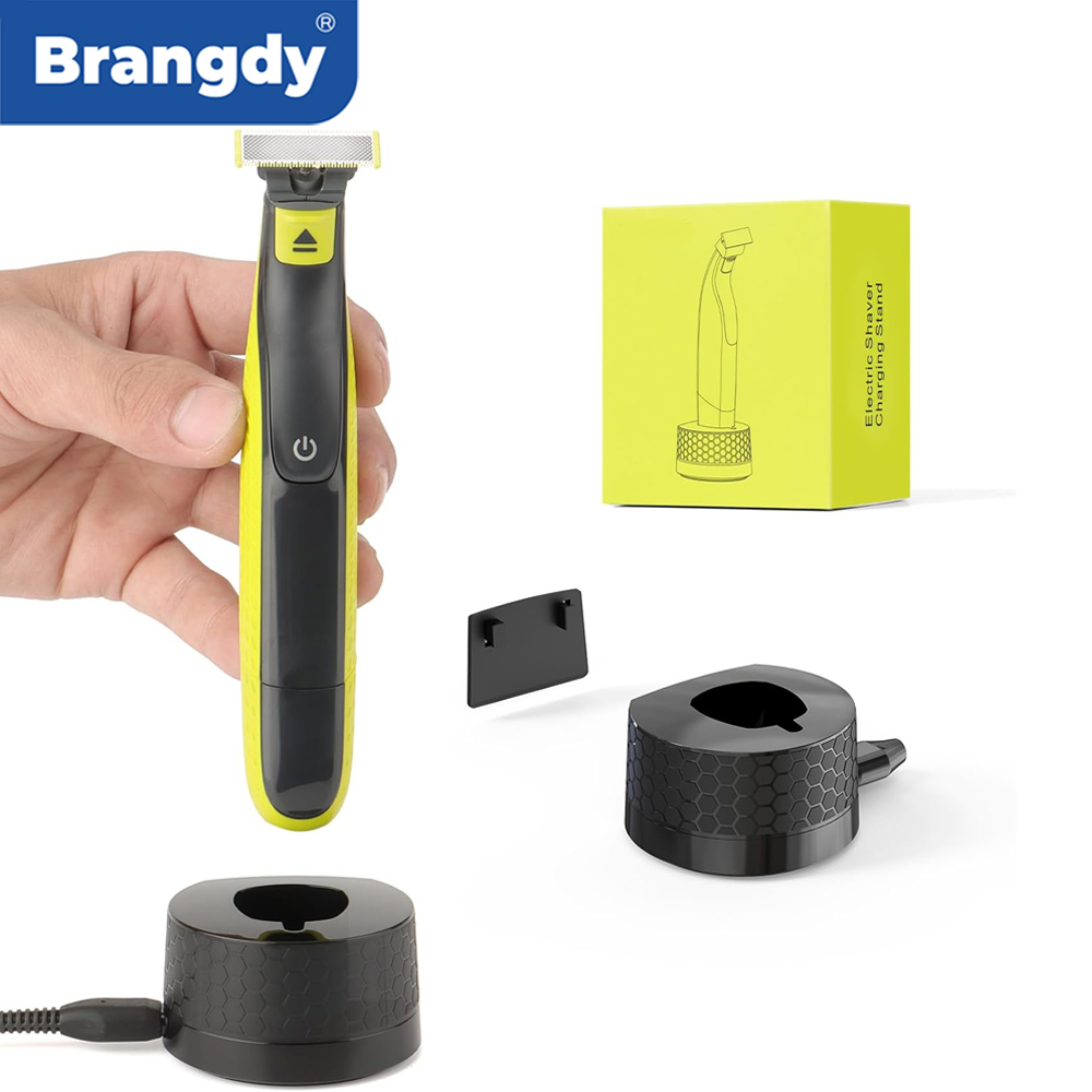 Men'S Grooming Shaver - حامل شحن مثبت على الحائط من