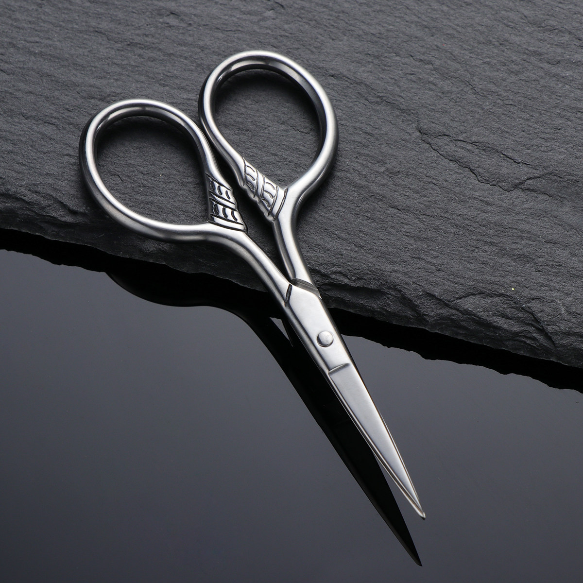 Men'S Grooming Mirror - مقص تشذيب اللحية من الفولاذ المقاوم