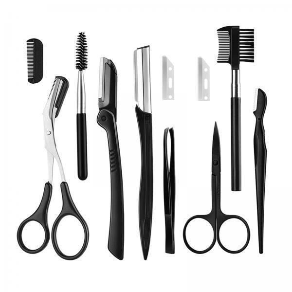 Eyebrow Razor Trimmer - طقم العناية بالحواجب: مقص من الفولاذ
