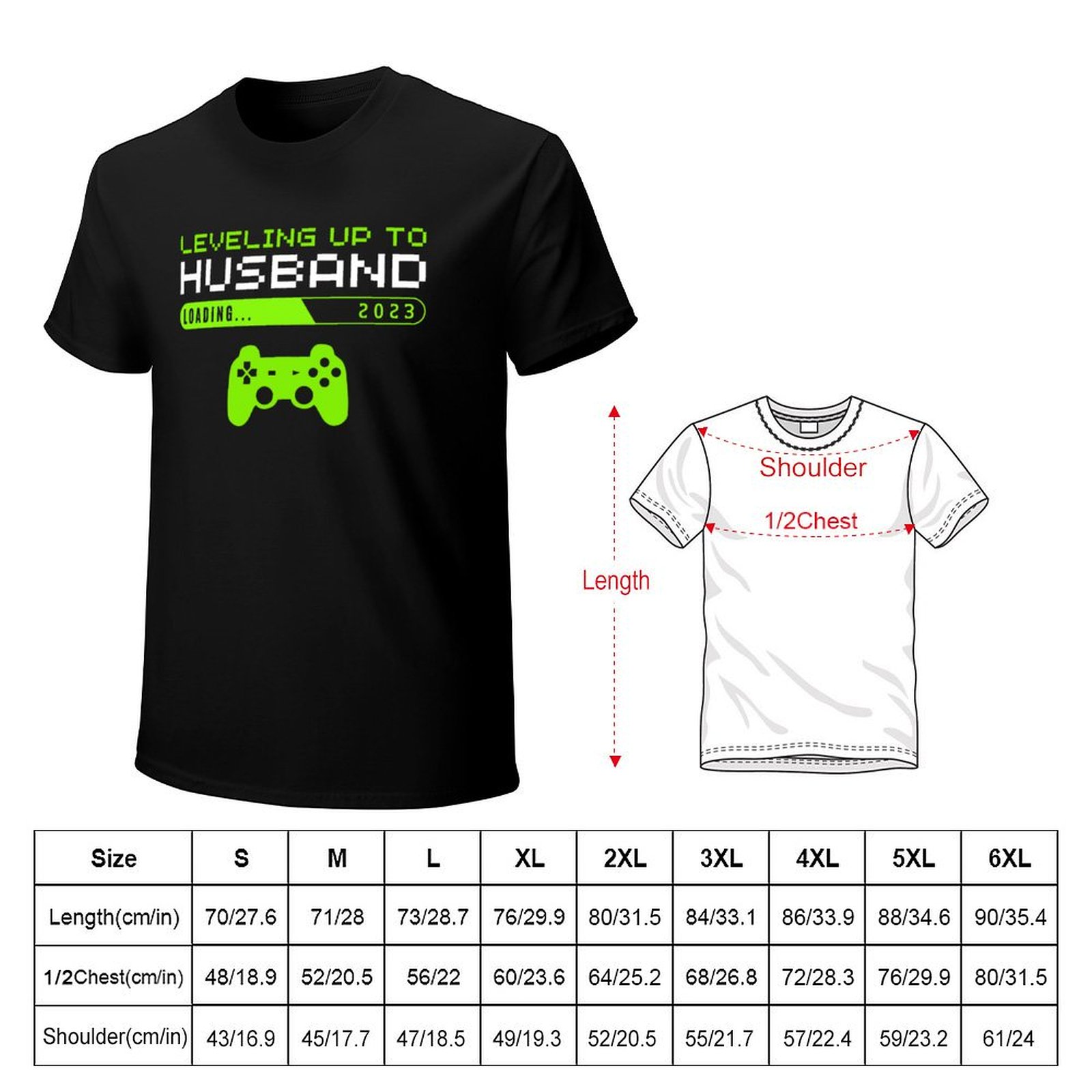 تي شيرت Leveling Up to Husband - مراجعة Men'S Grooming Videos وسعره