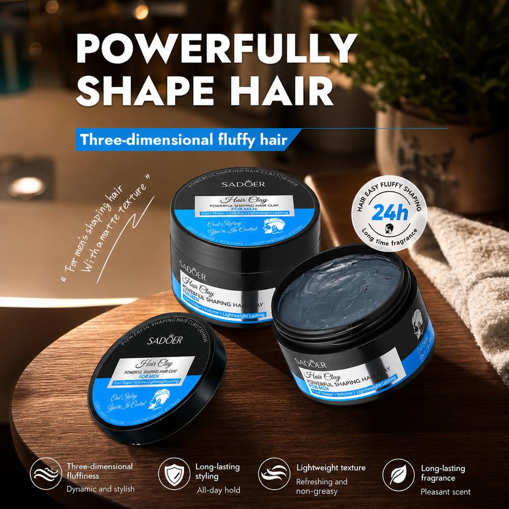طين تصفيف الشعر غير لامع، قوي  - مراجعة Men'S Grooming Hair وسعره