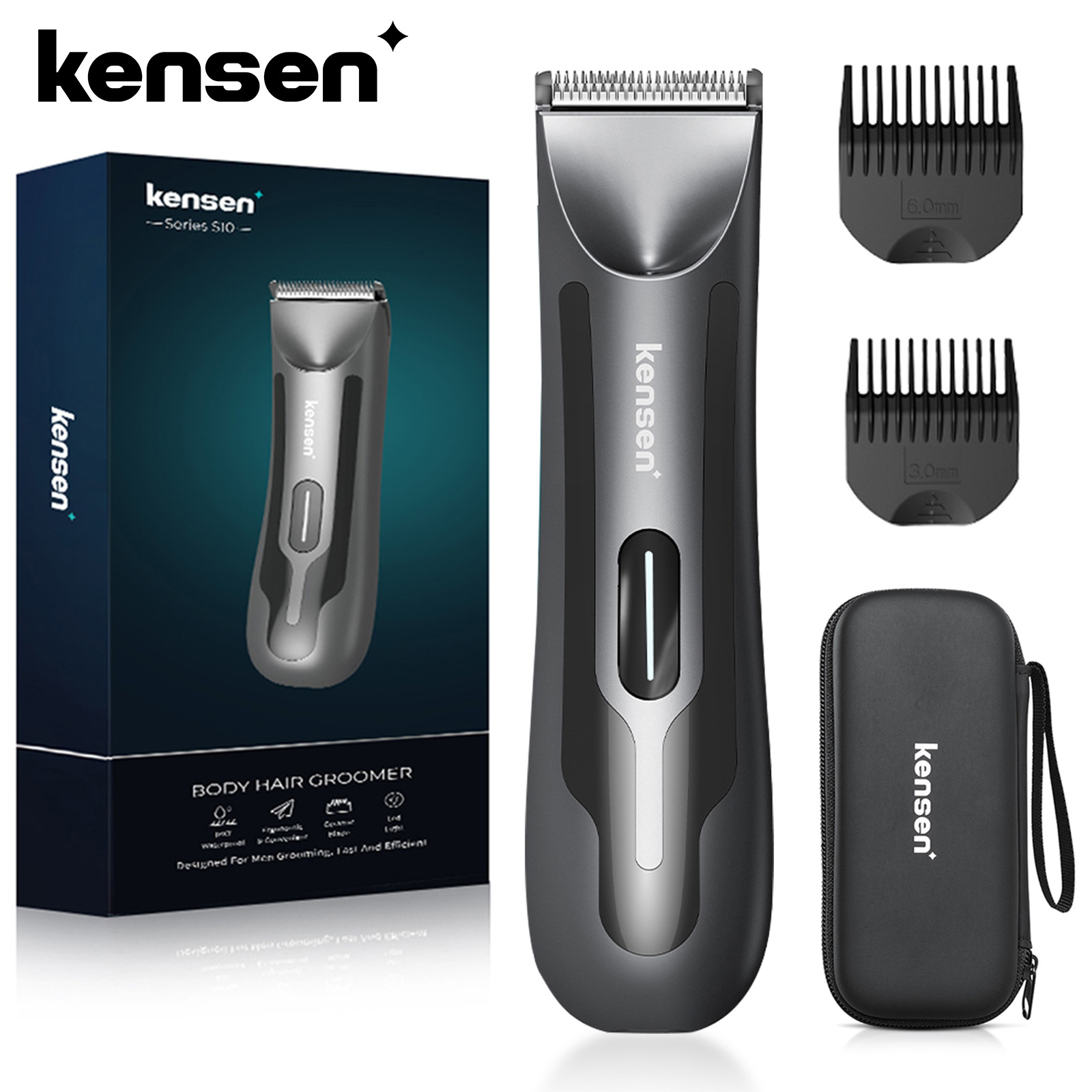 Kensen S10 الكهربائية الجسم ال - مراجعة Eyebrow Razor Trimmer وسعره