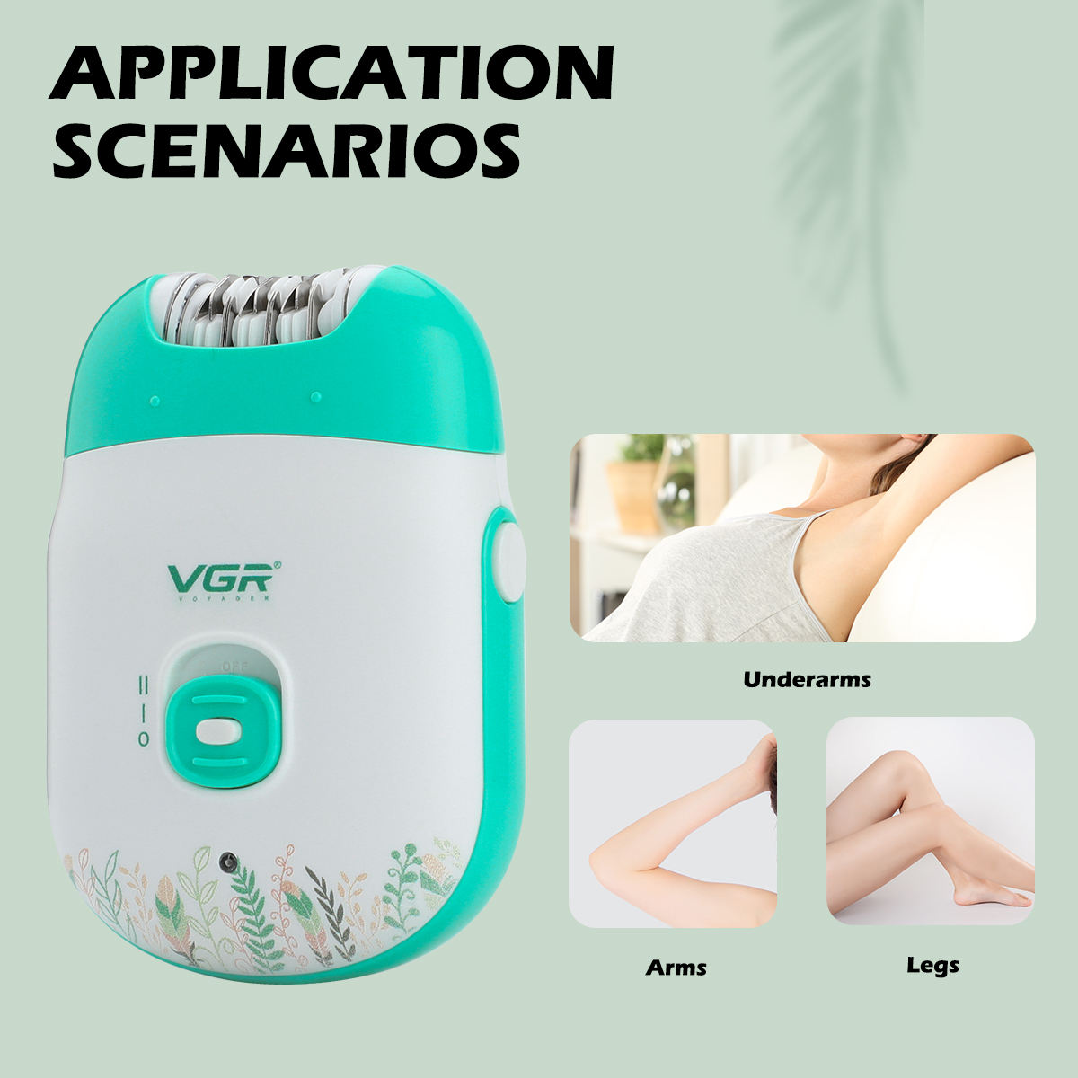 VGR 726 ماكينة إزالة الشعر الج - مراجعة Eyebrow Razor Trimmer وسعره
