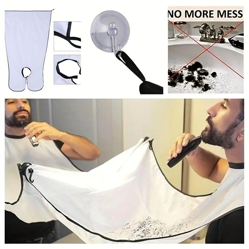 مريلة حلاقة لالتقاط الشعر للرج - مراجعة Men'S Grooming Mirror وسعره