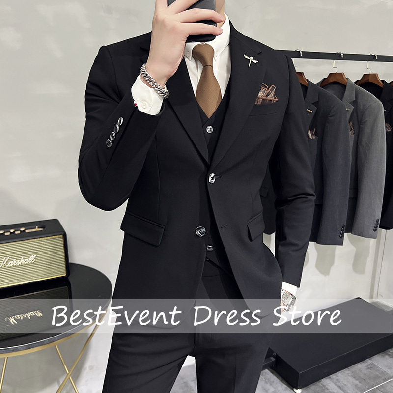 بدلة رجالية راقية ذات لون موحد - مراجعة Mens Grooming Brand وسعره