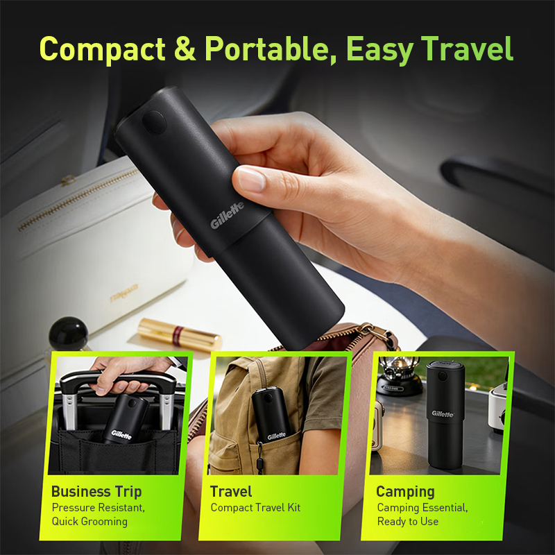 صندوق ماكينة الحلاقة جيليت لاب - مراجعة Men'S Grooming Shaver وسعره