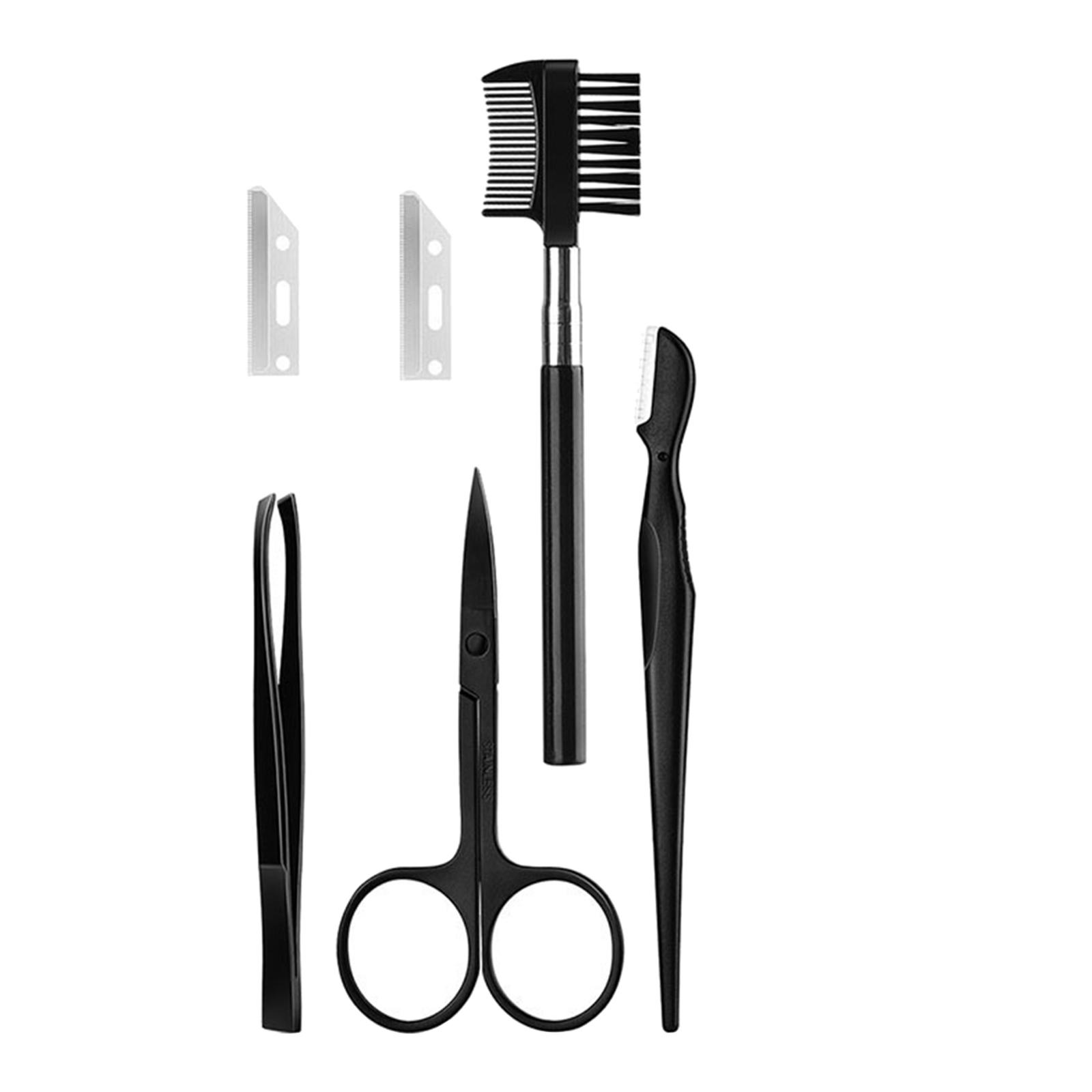 طقم العناية بالحواجب: مقص من ا - مراجعة Eyebrow Razor Trimmer وسعره