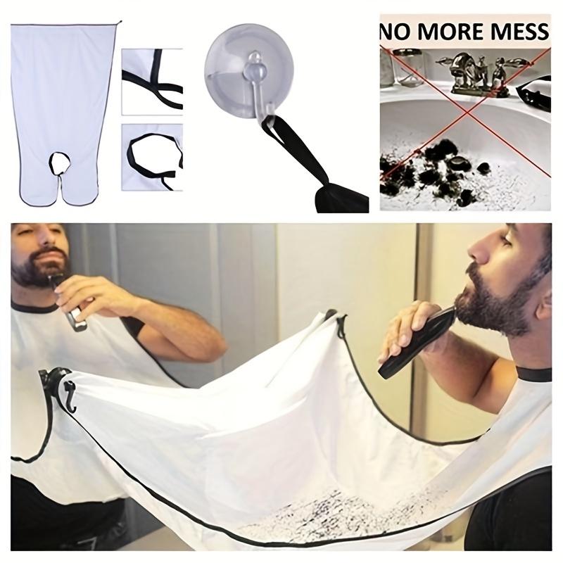 مريلة حلاقة لالتقاط شعر اللحية - مراجعة Men'S Grooming Mirror وسعره
