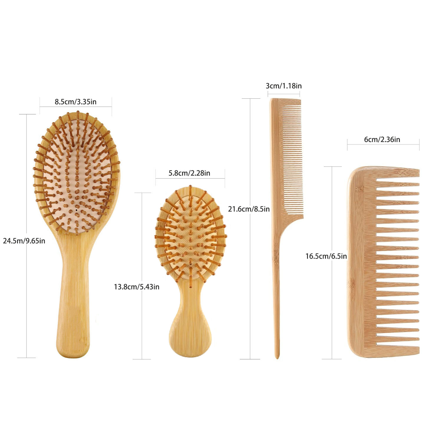 مجموعة فرشاة ومشط شعر من الخيز - مراجعة Men'S Grooming Hair وسعره